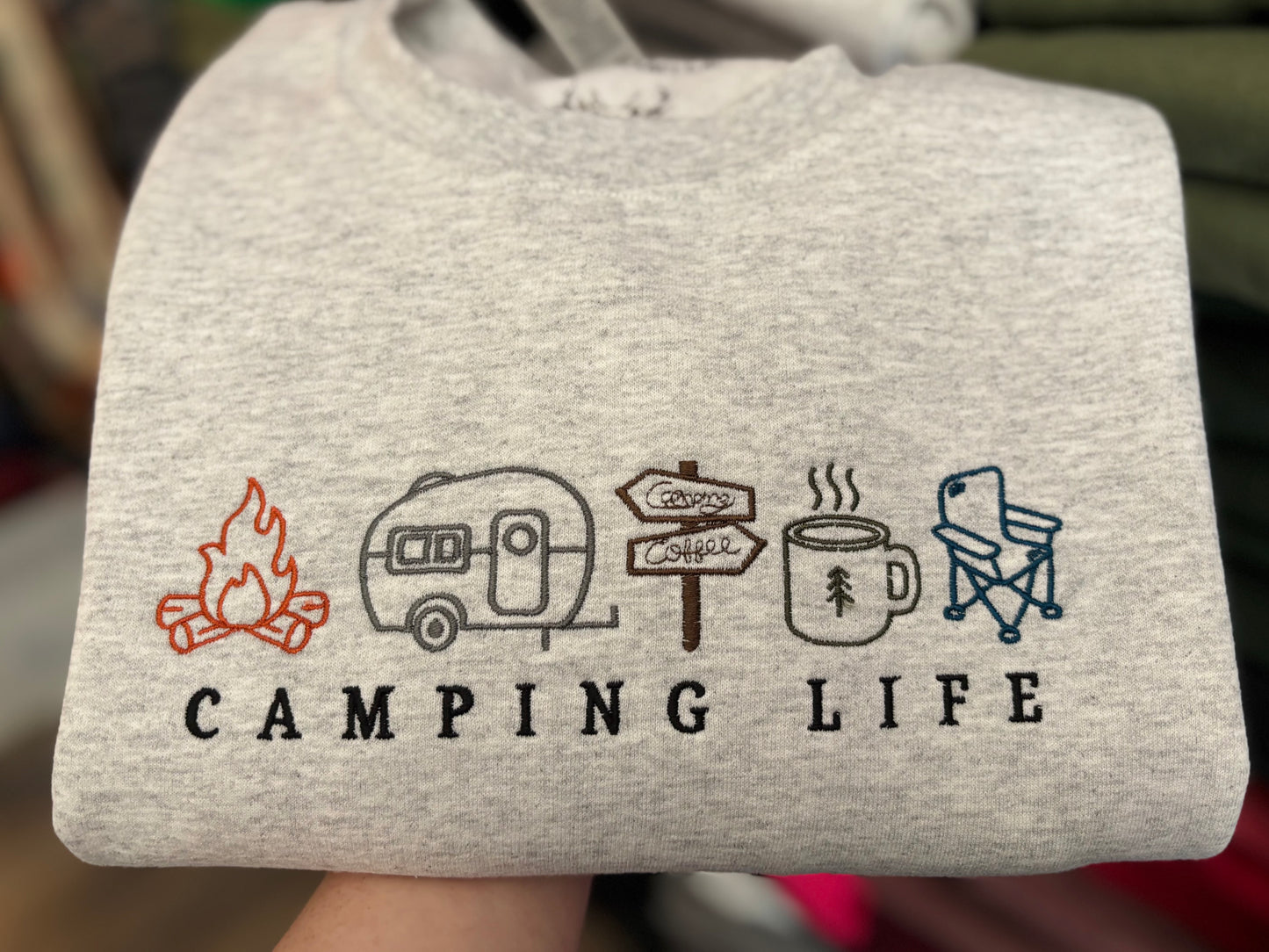 Camping Life Crewneck