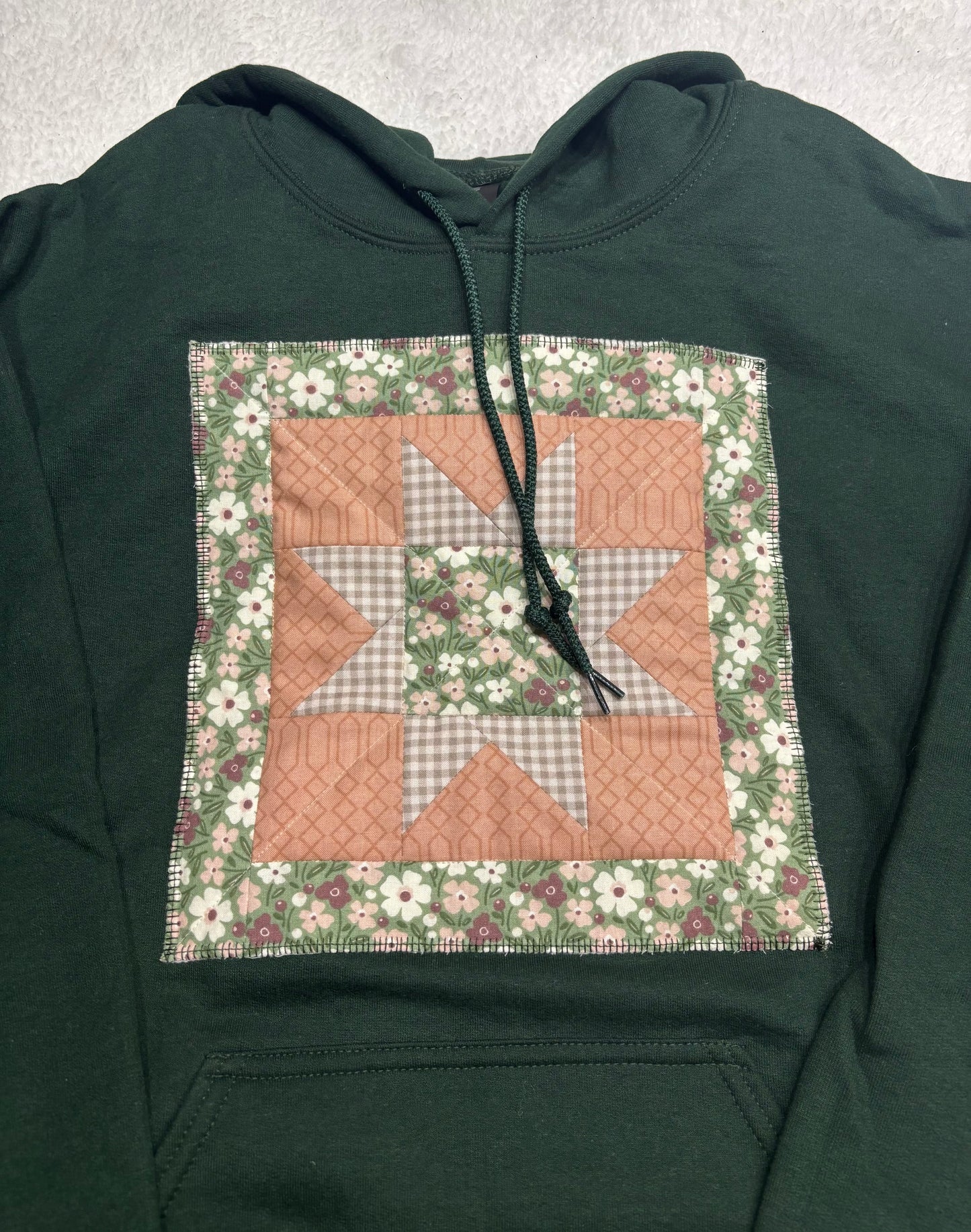 Quilt Panel Hoodie
