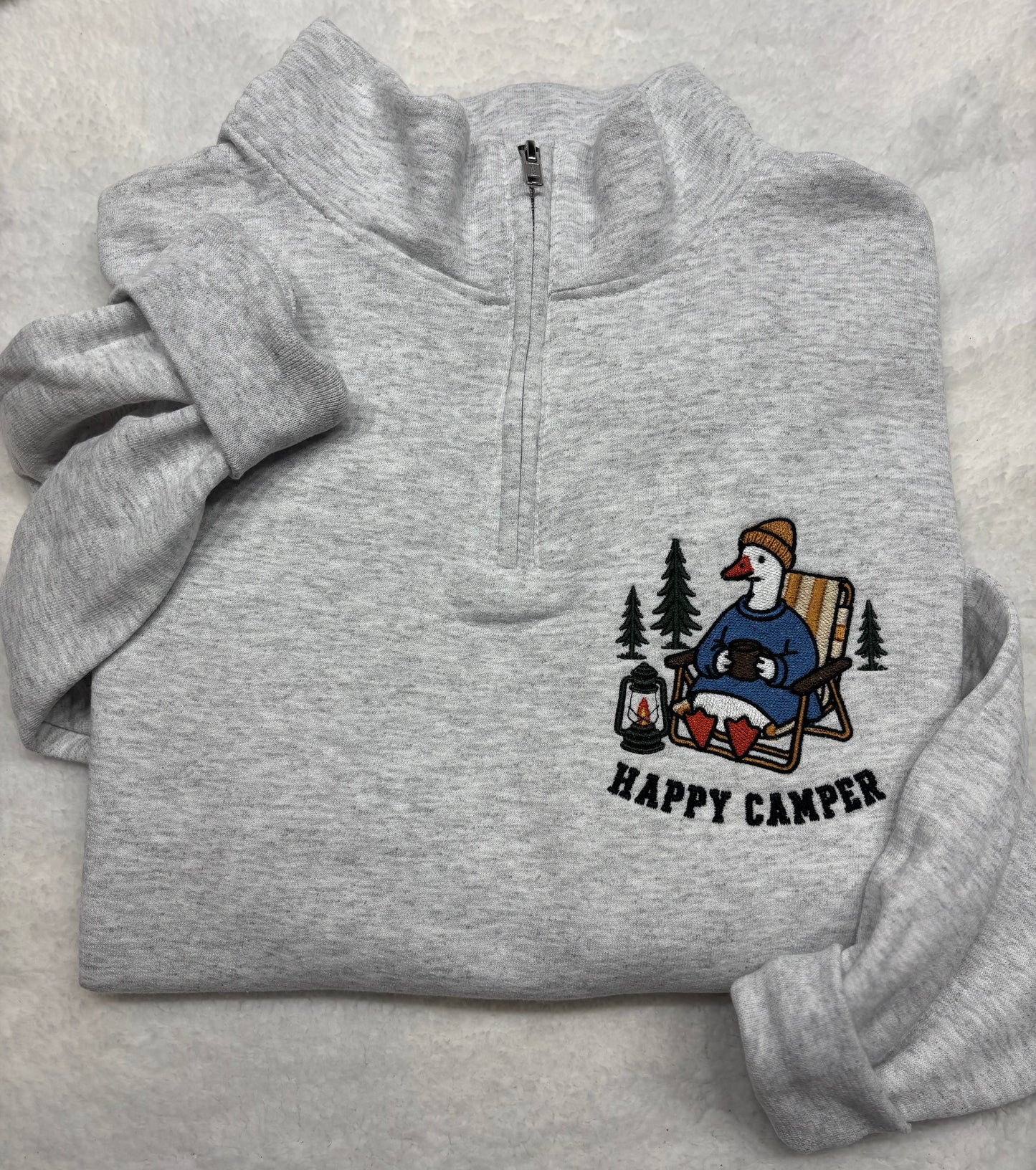 Happy Camper Quarter Zip
