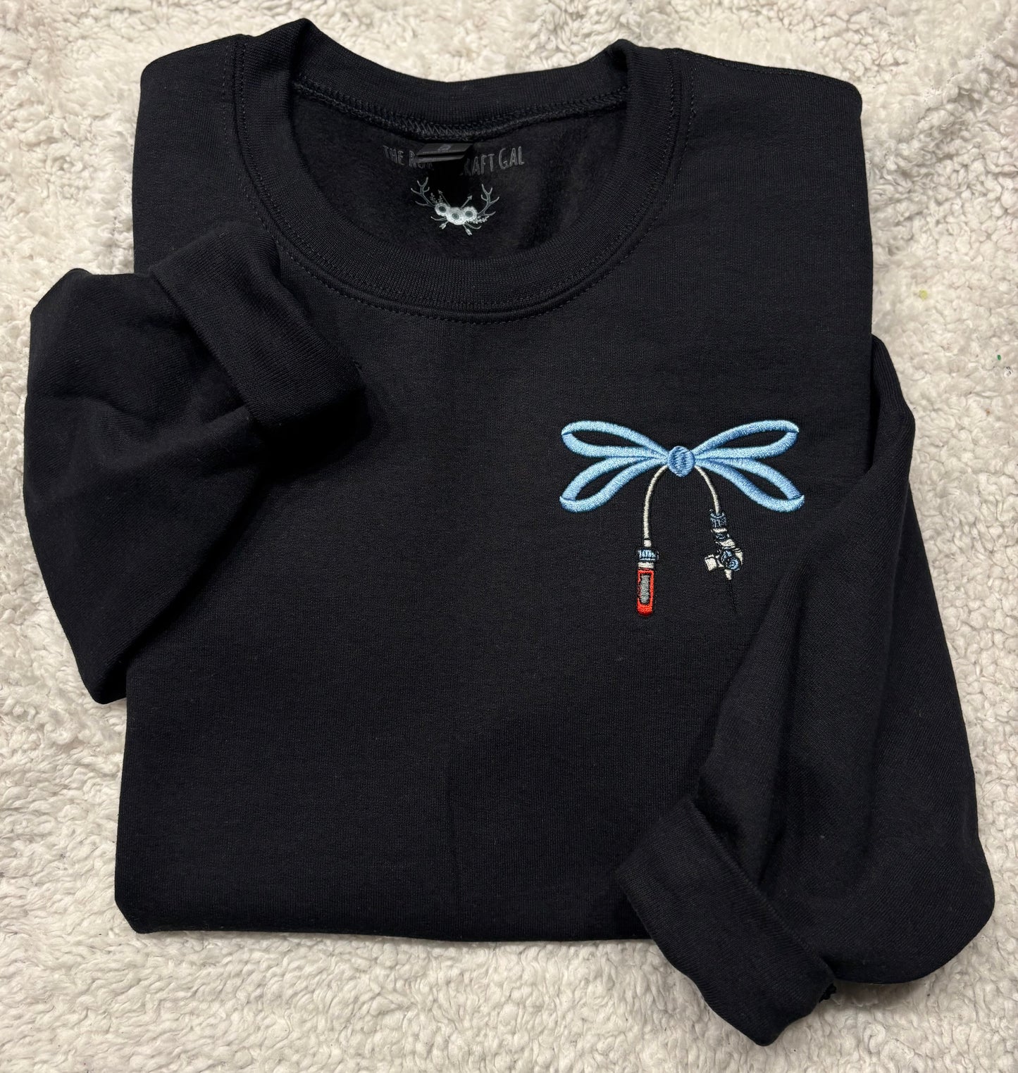 Phlebotomy Bow Crewneck