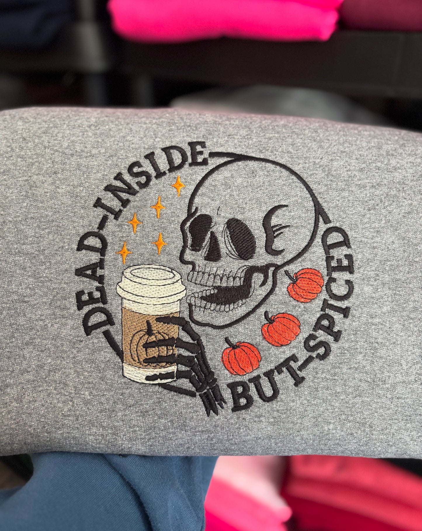 Dead Inside But Spiced Crewneck