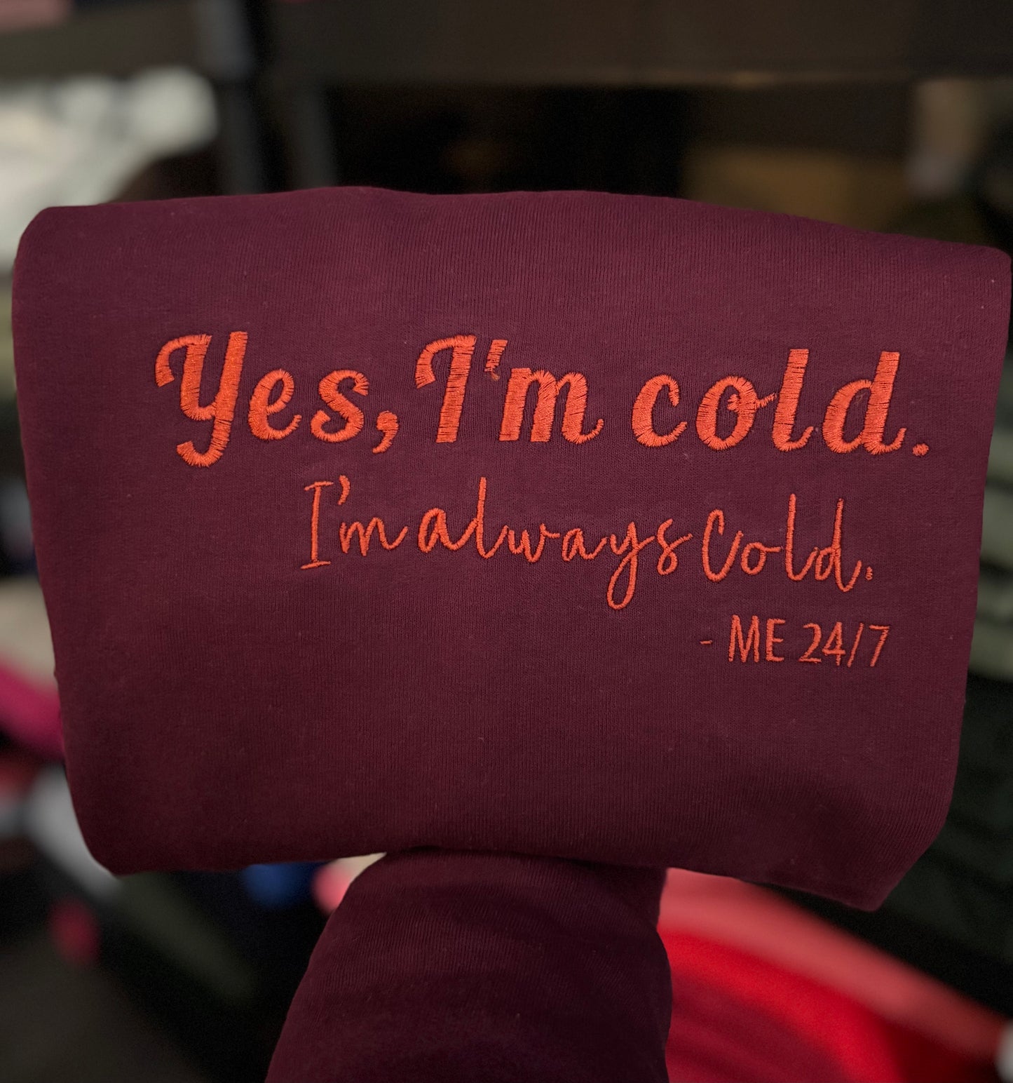 Always Cold Crewneck