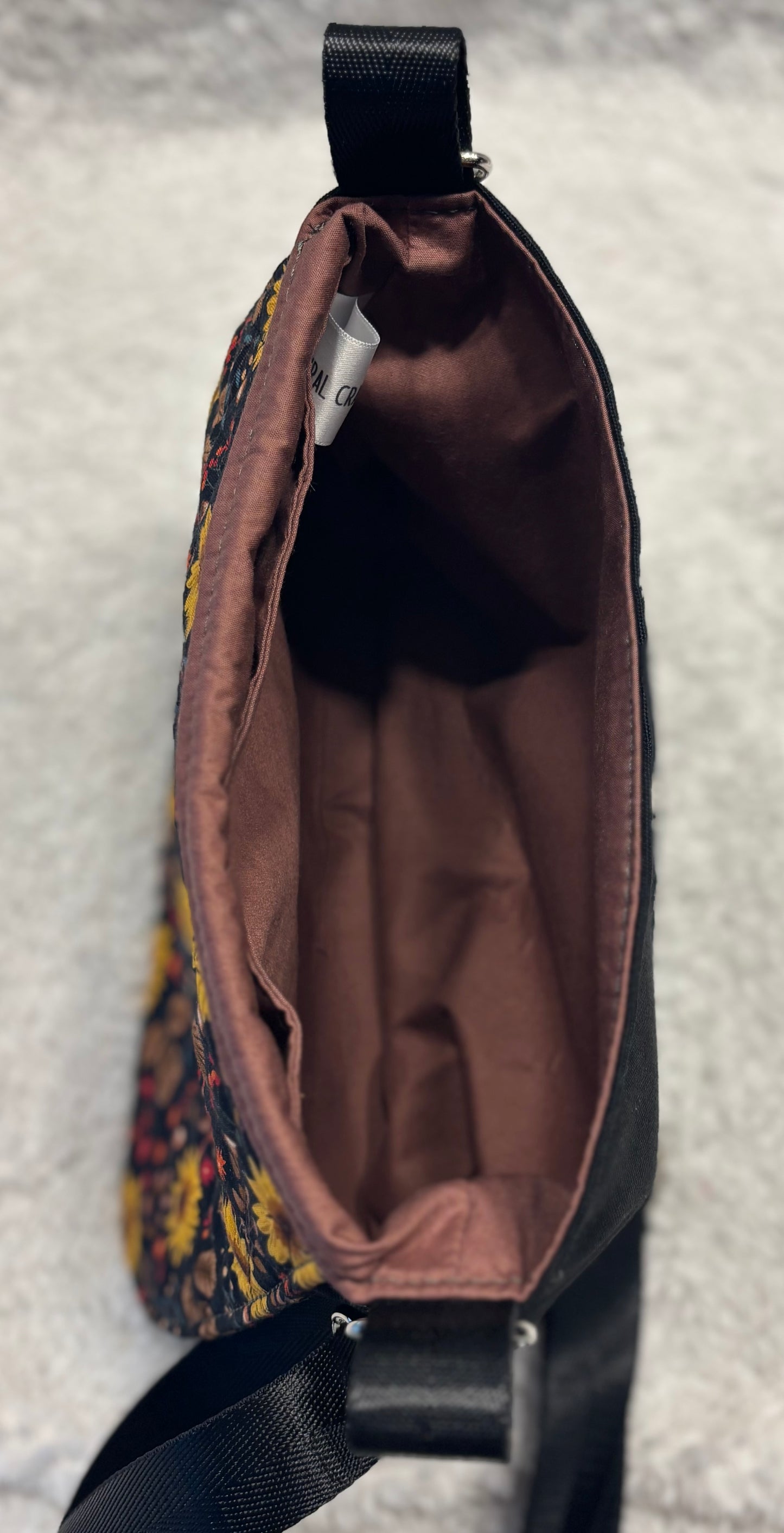 Sunflower Quilted Purse