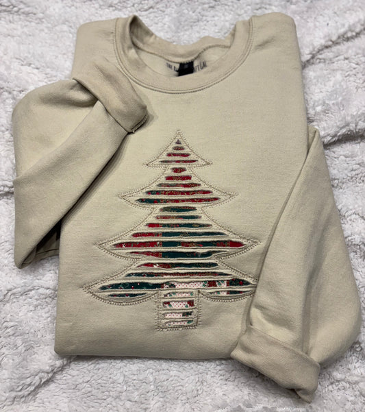 Tree Appliqué Crewneck