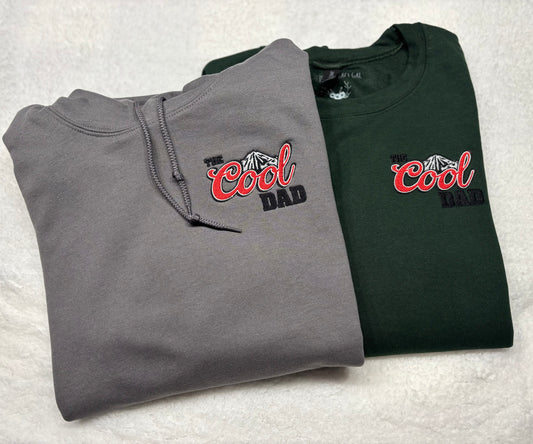 The Cool Dad Embroidered Crewneck/Hoodie
