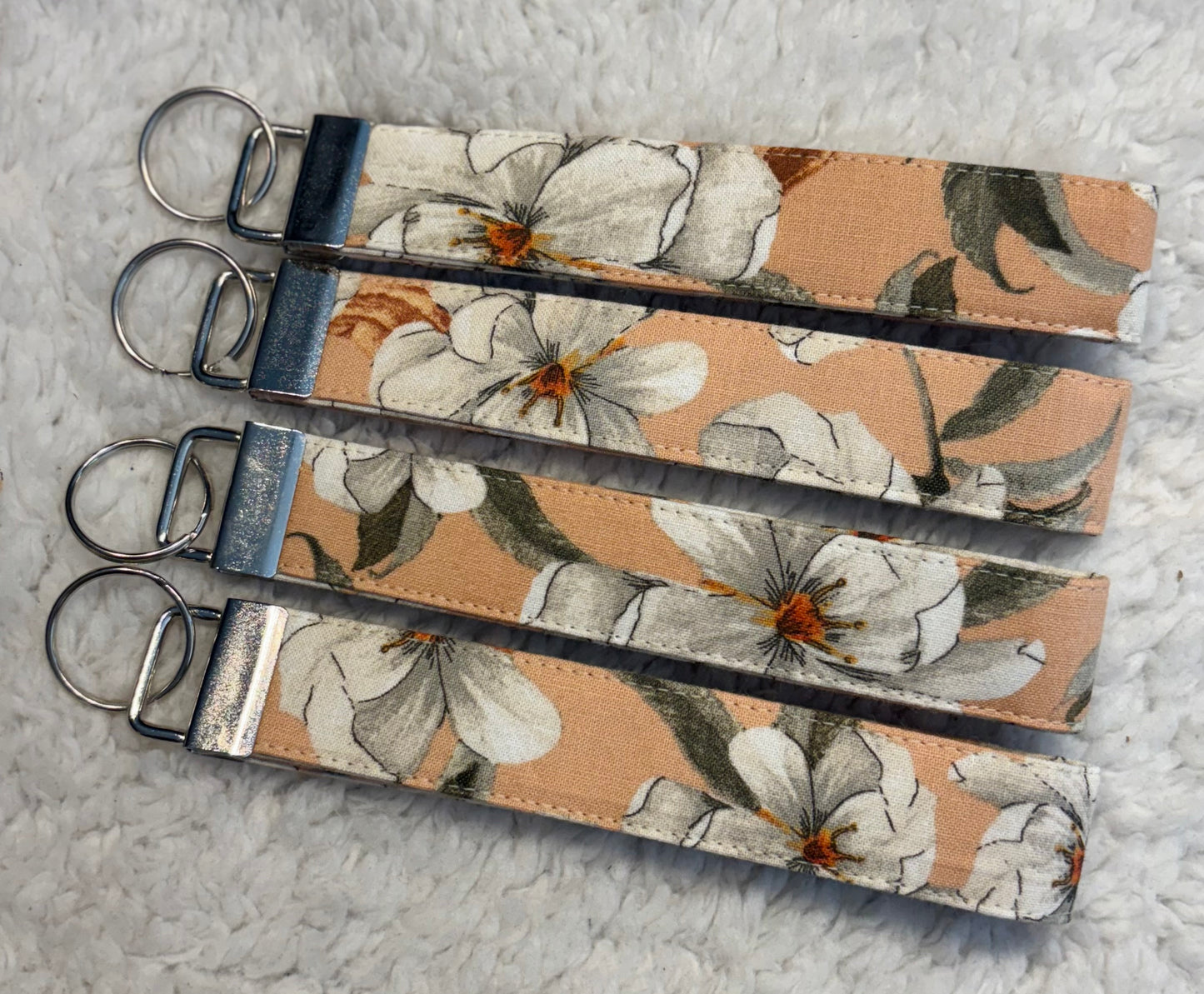 Floral Key Wristlet