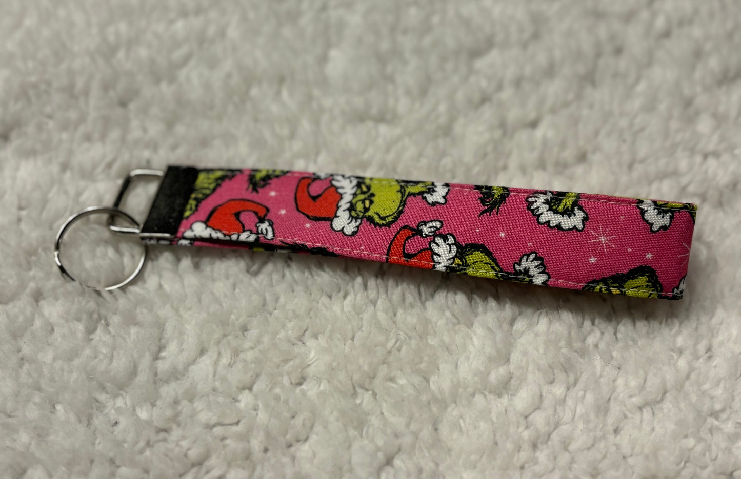 Grinch Key Wristlet