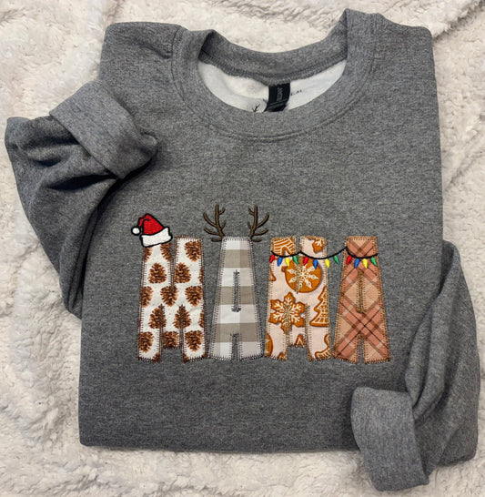 MAMA Appliqué Crewneck