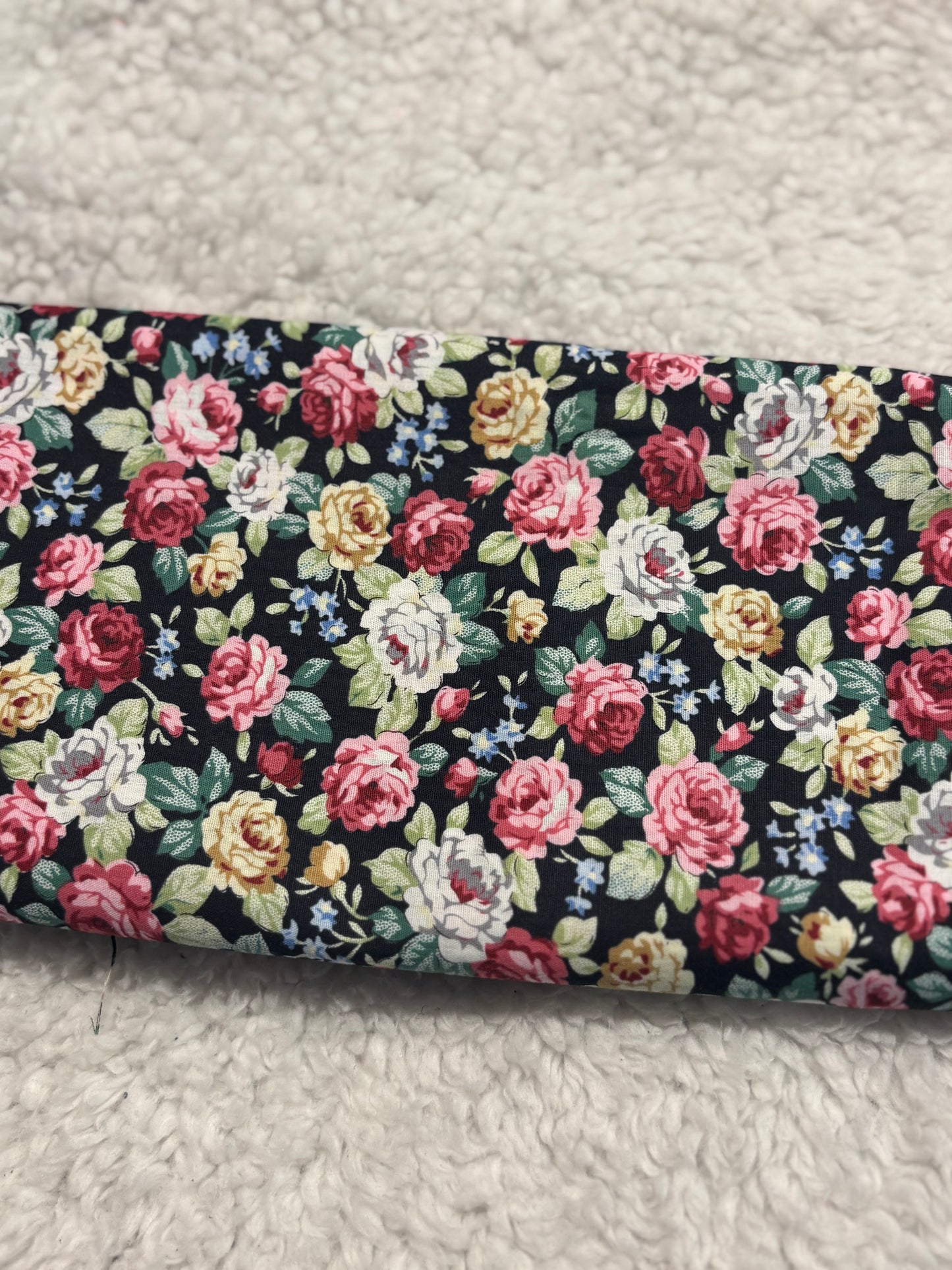 Floral Scrunchie Key Wristlet