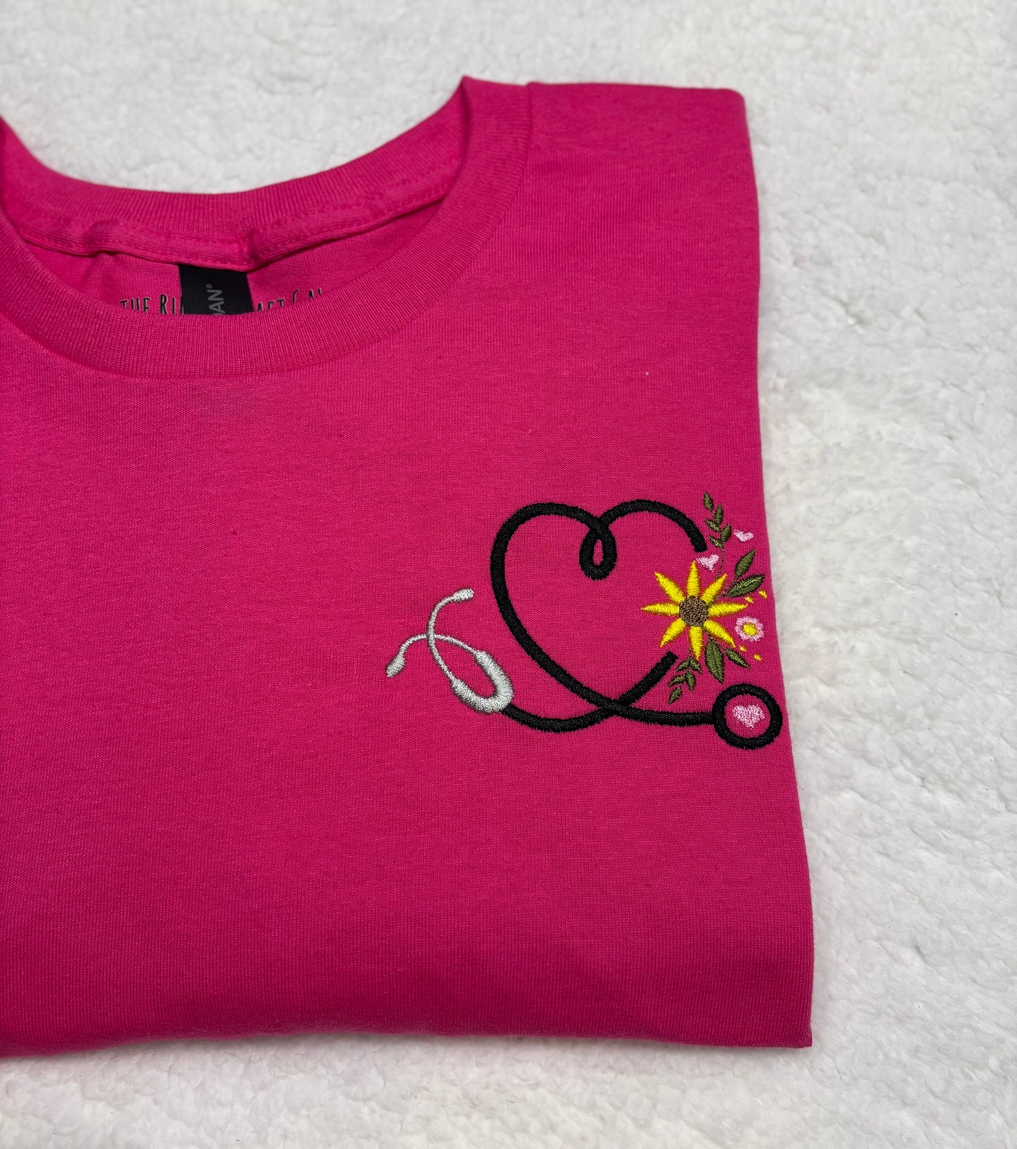 Sunflower Stethoscope T-Shirt