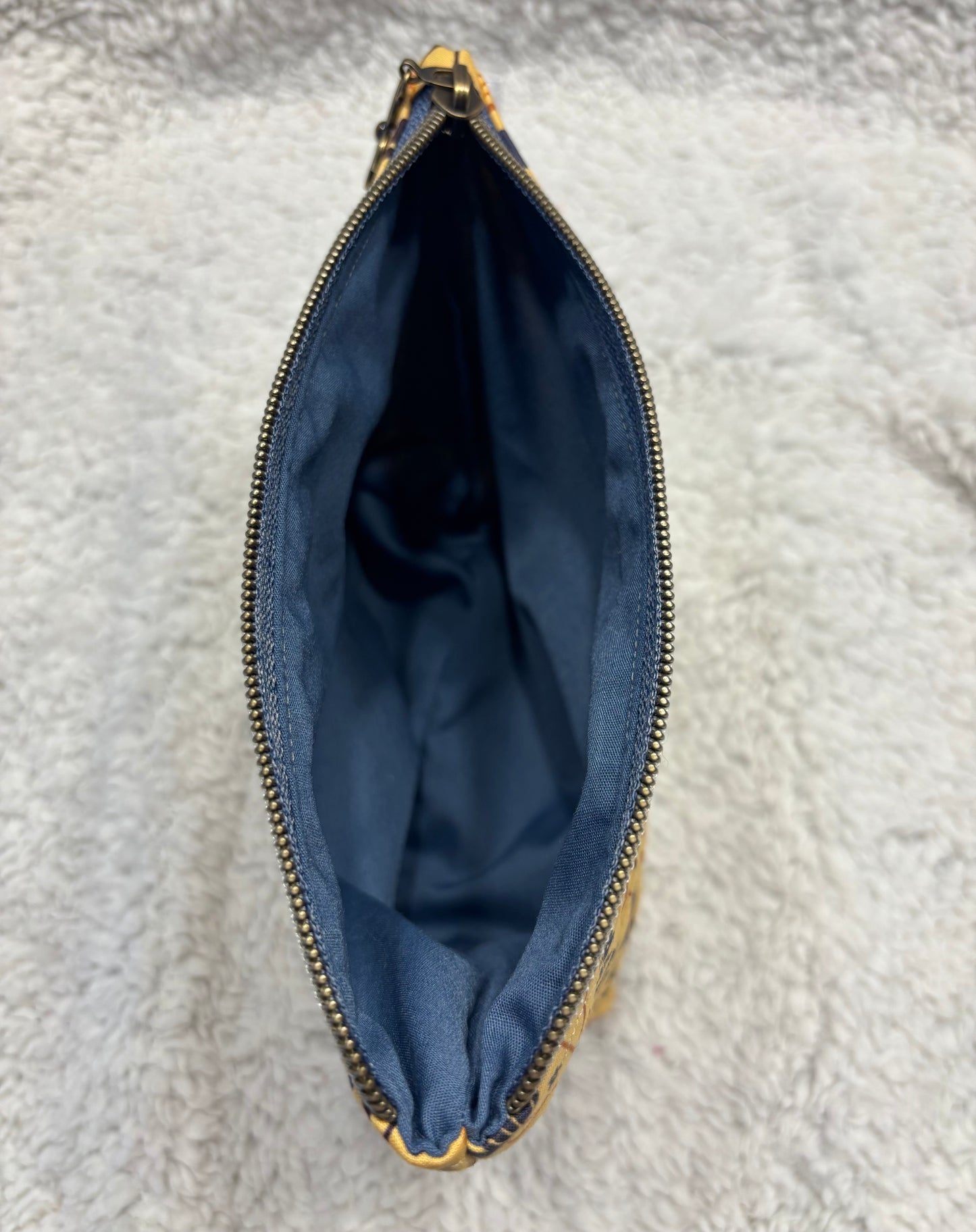 Floral Quilted Cosmetic Bag