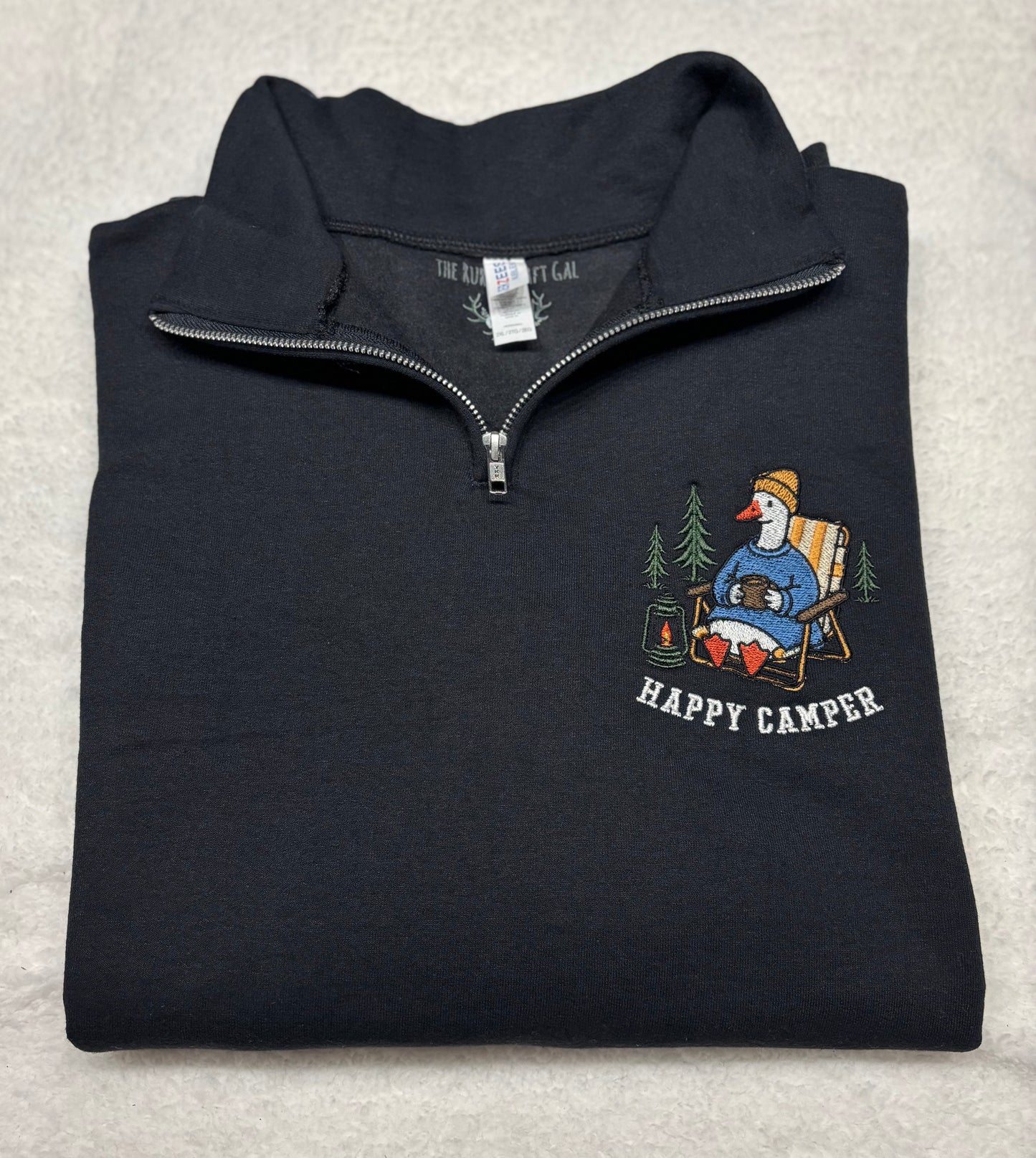 Happy Camper Quarter Zip