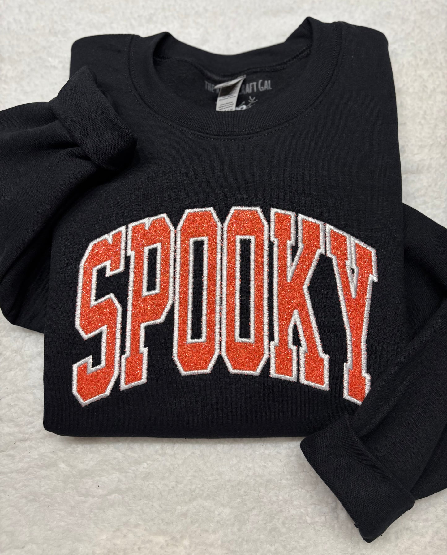 Spooky Glitter Appliqué