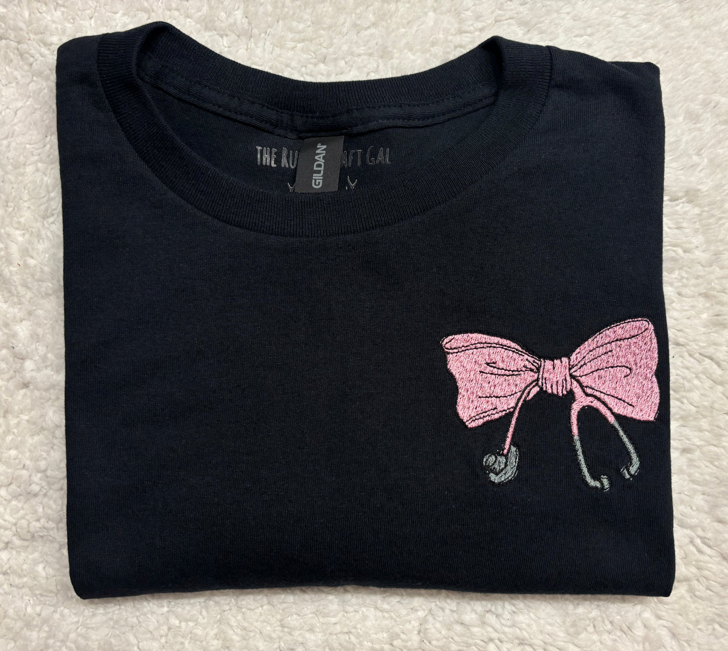 Bow Stethoscope T-Shirt