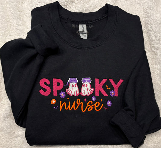 Spooky Nurse Crewneck
