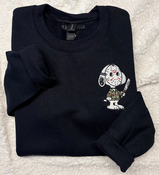 Snoopy Jason Vorhees Crewneck