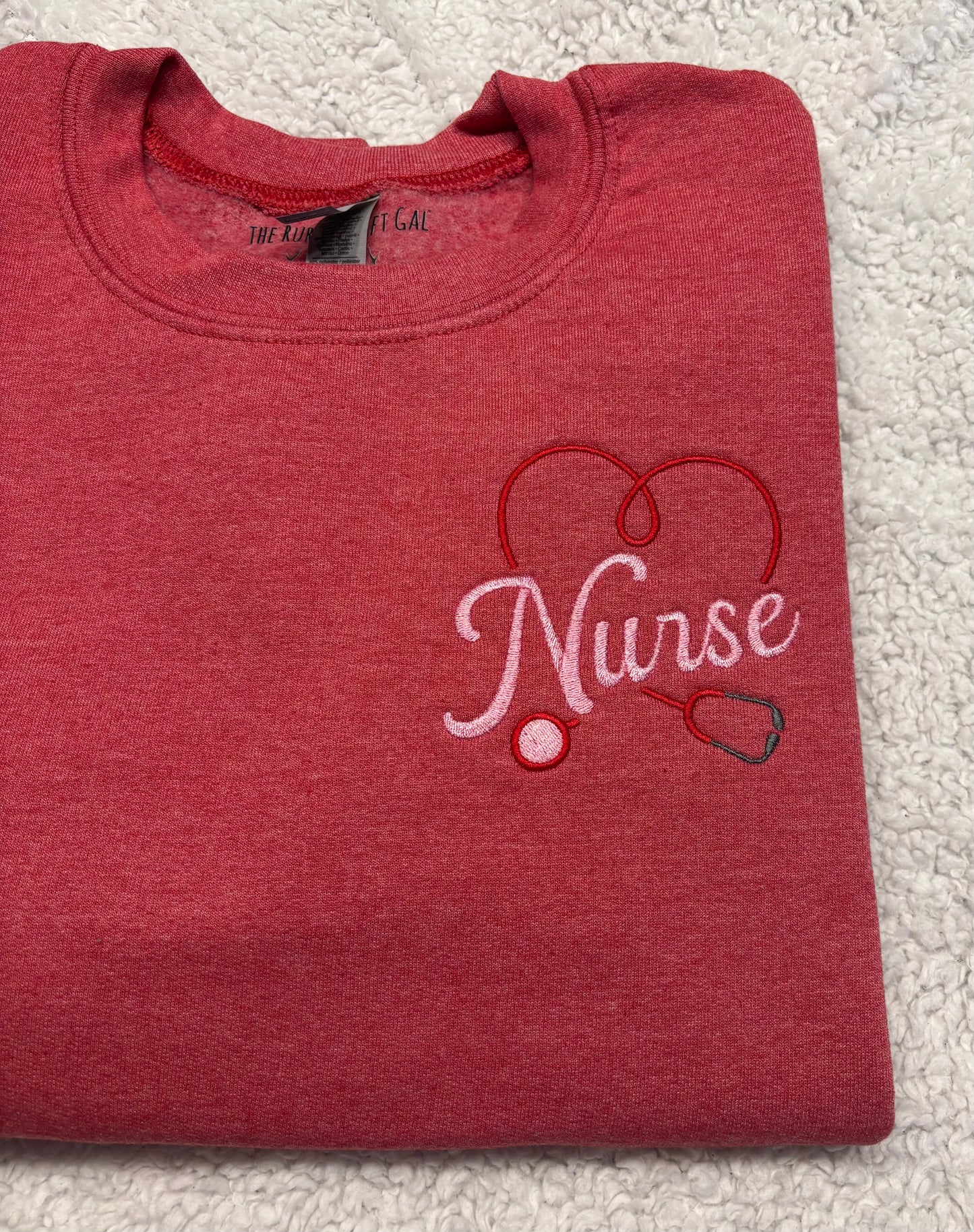 Nurse Heart Crewneck