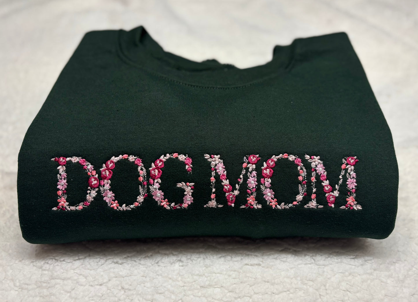 Floral Dog Mom Crewneck