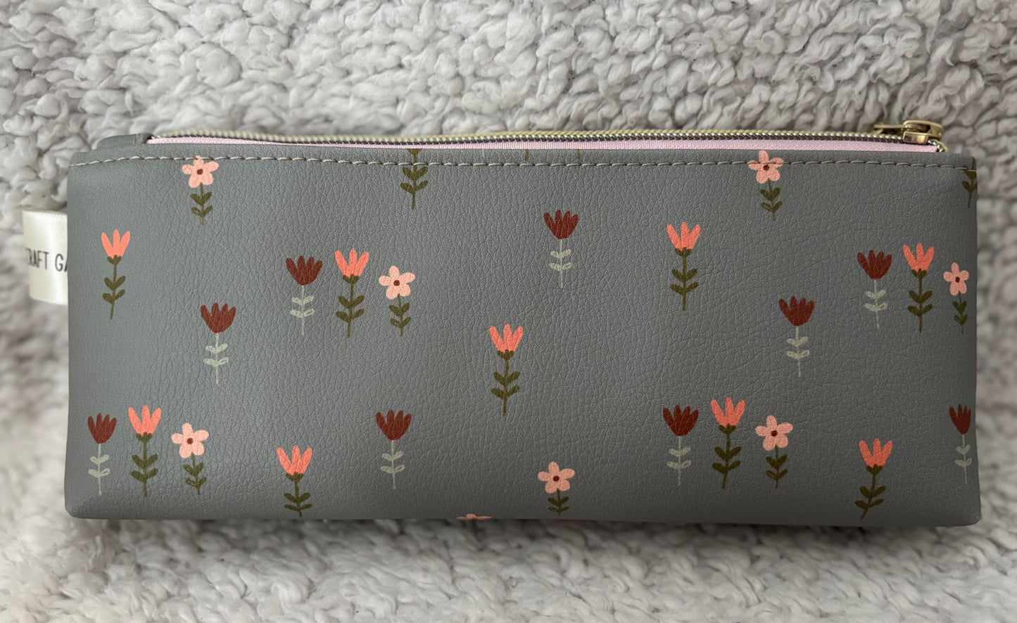Floral Cosmetic Bag