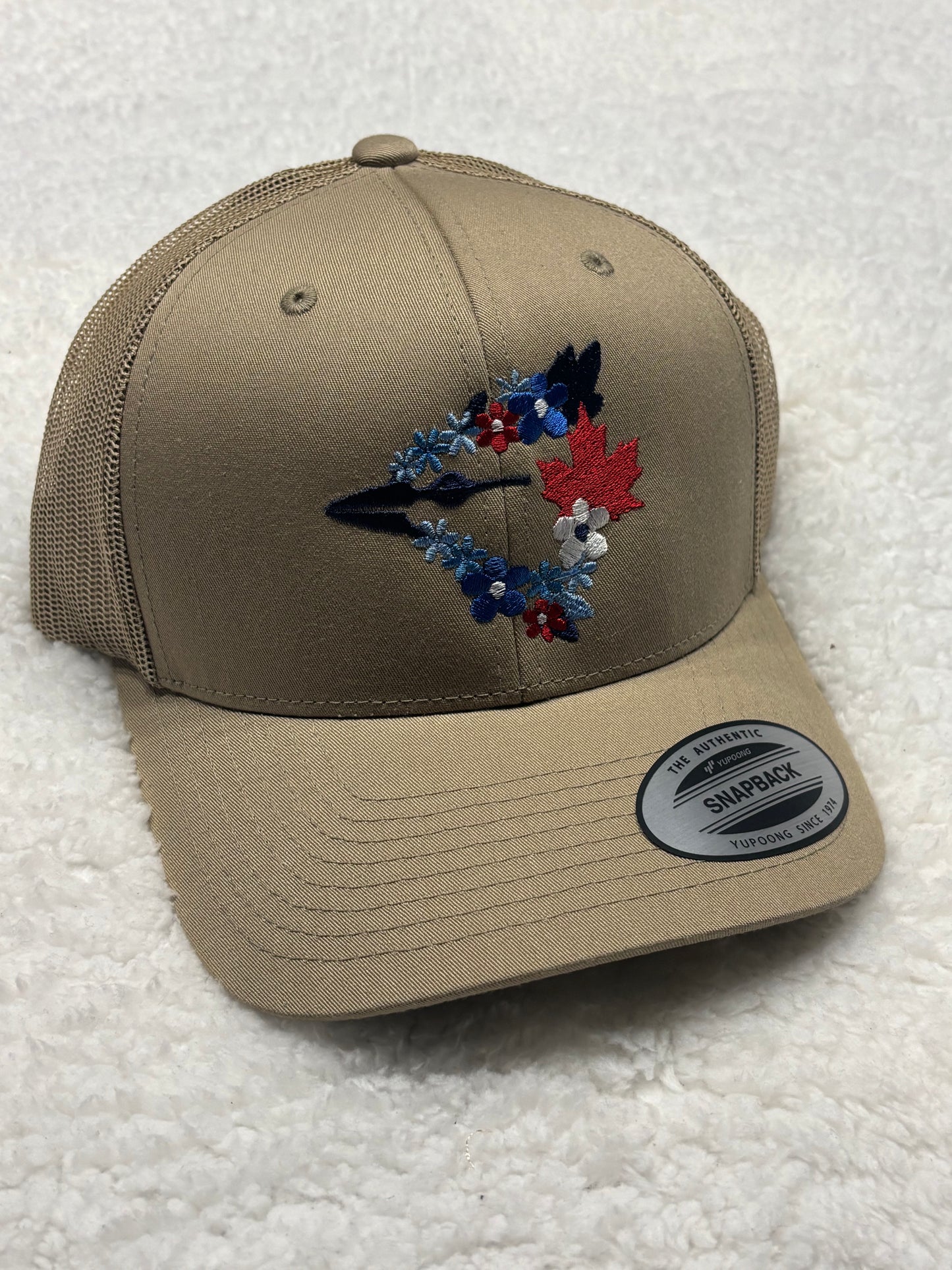 Floral Jay Trucker Hat