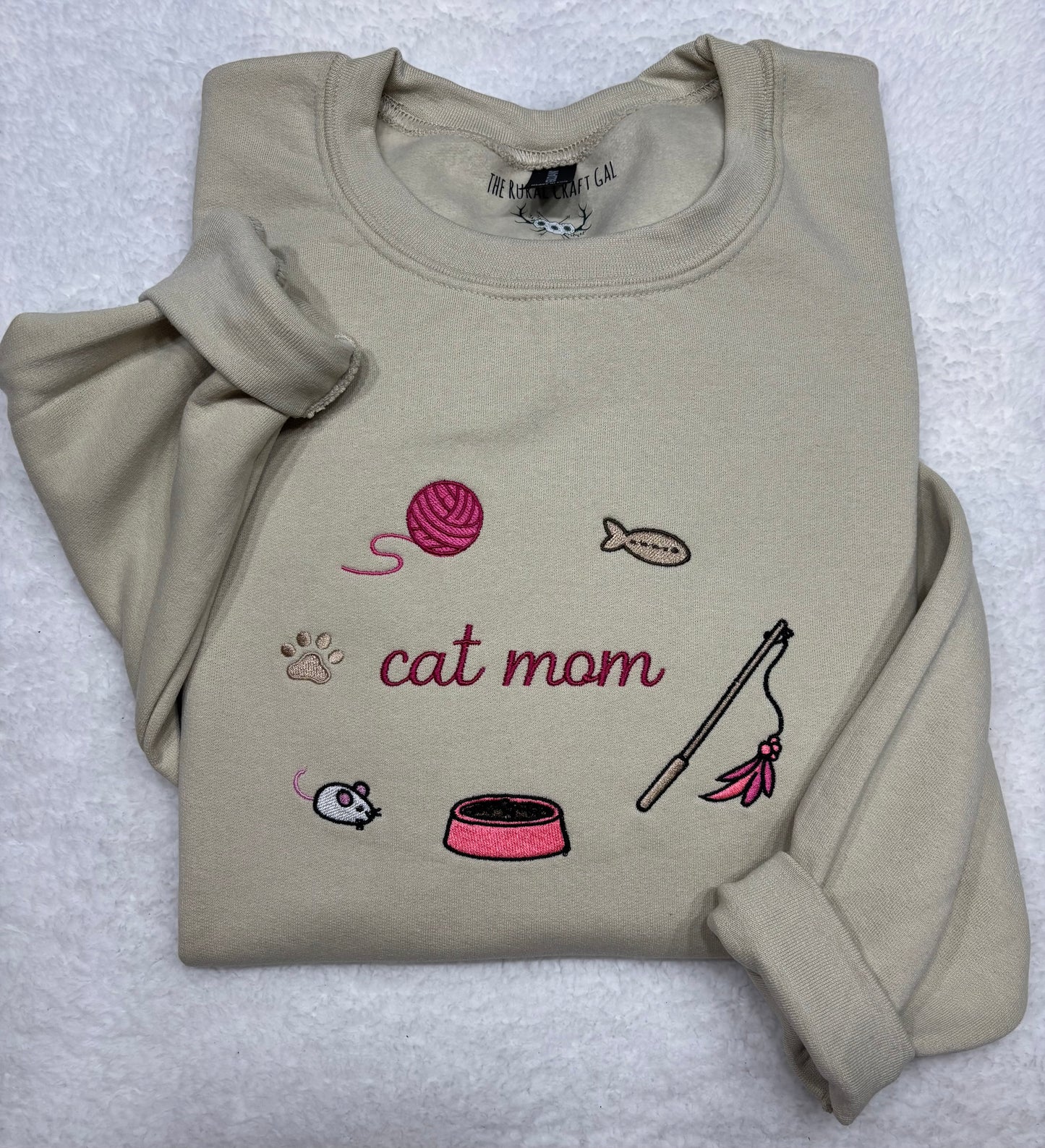 Cat Mom Crewneck/Hoodie