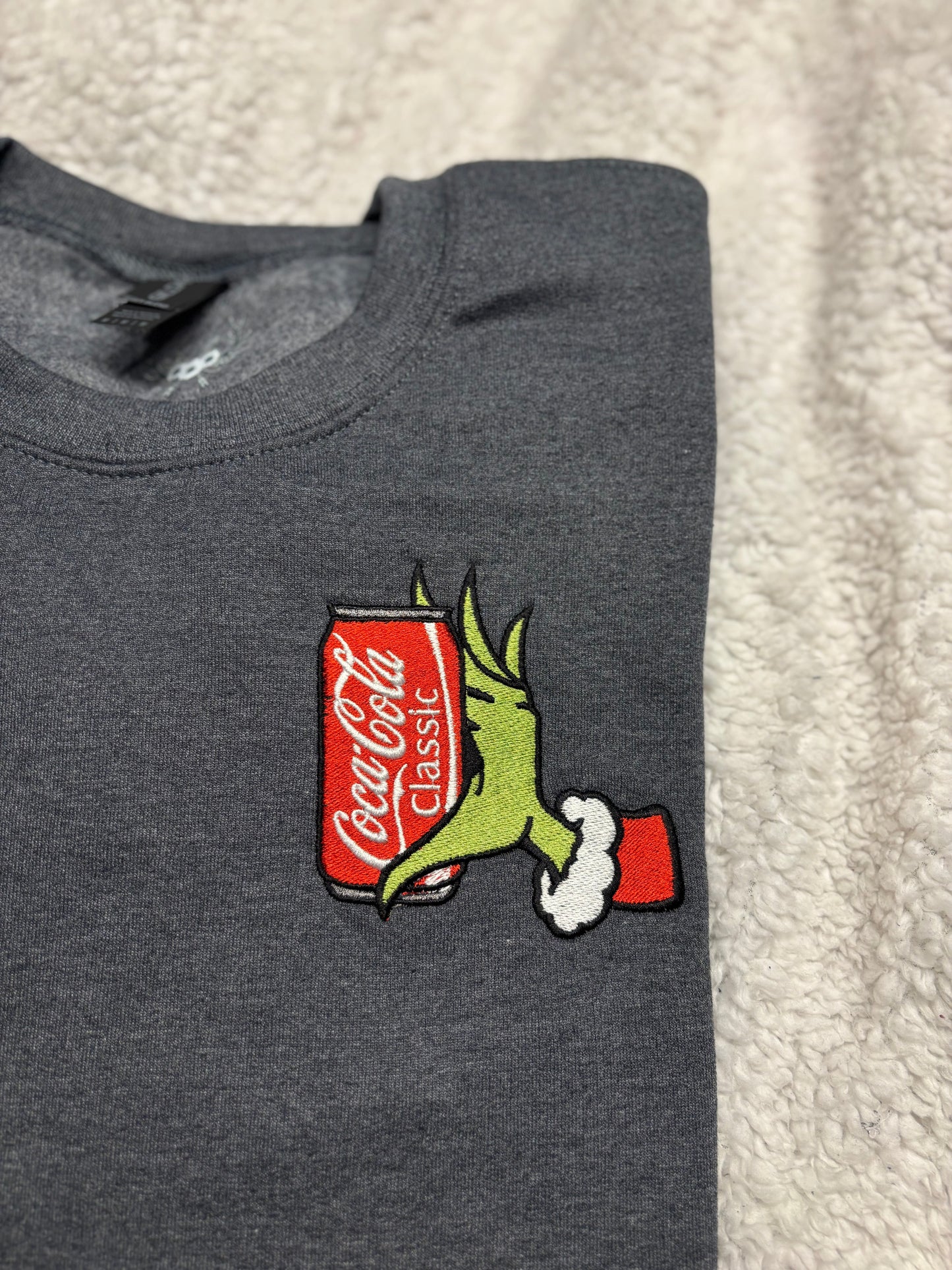 Grinch Coke Crewneck