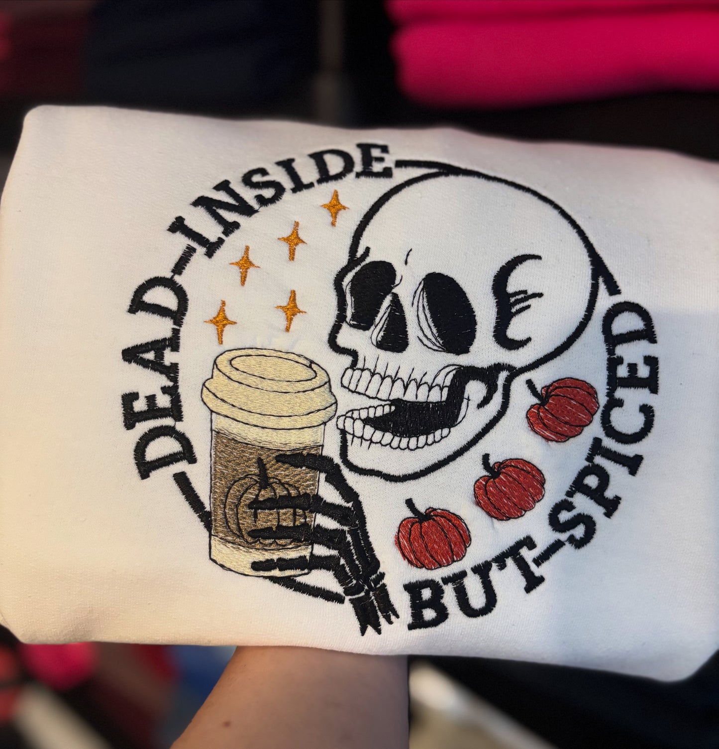 Dead Inside But Spiced Crewneck