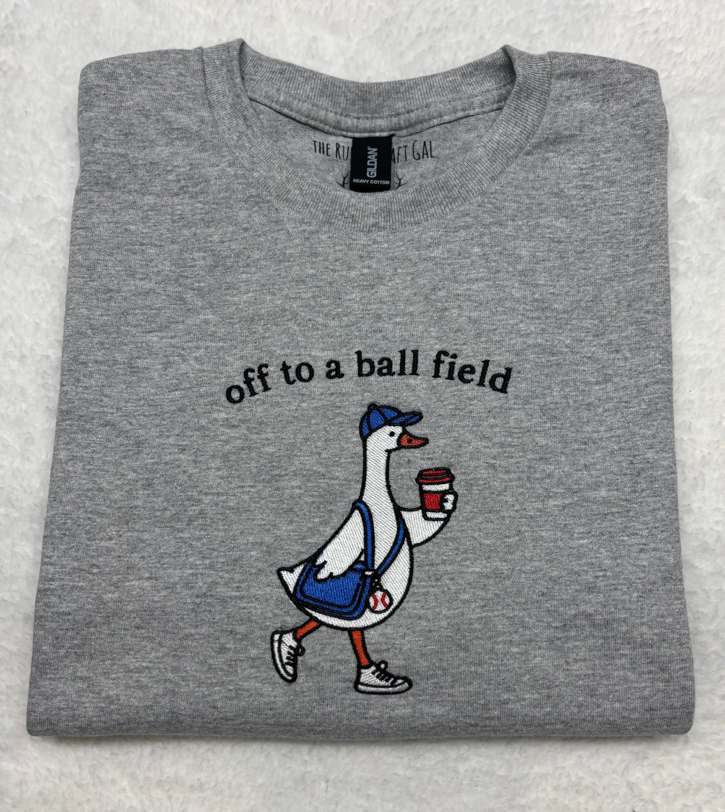 Off To A Ball Field T-Shirt