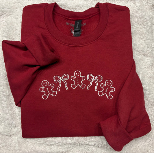 Gingerbread & Bows Crewneck