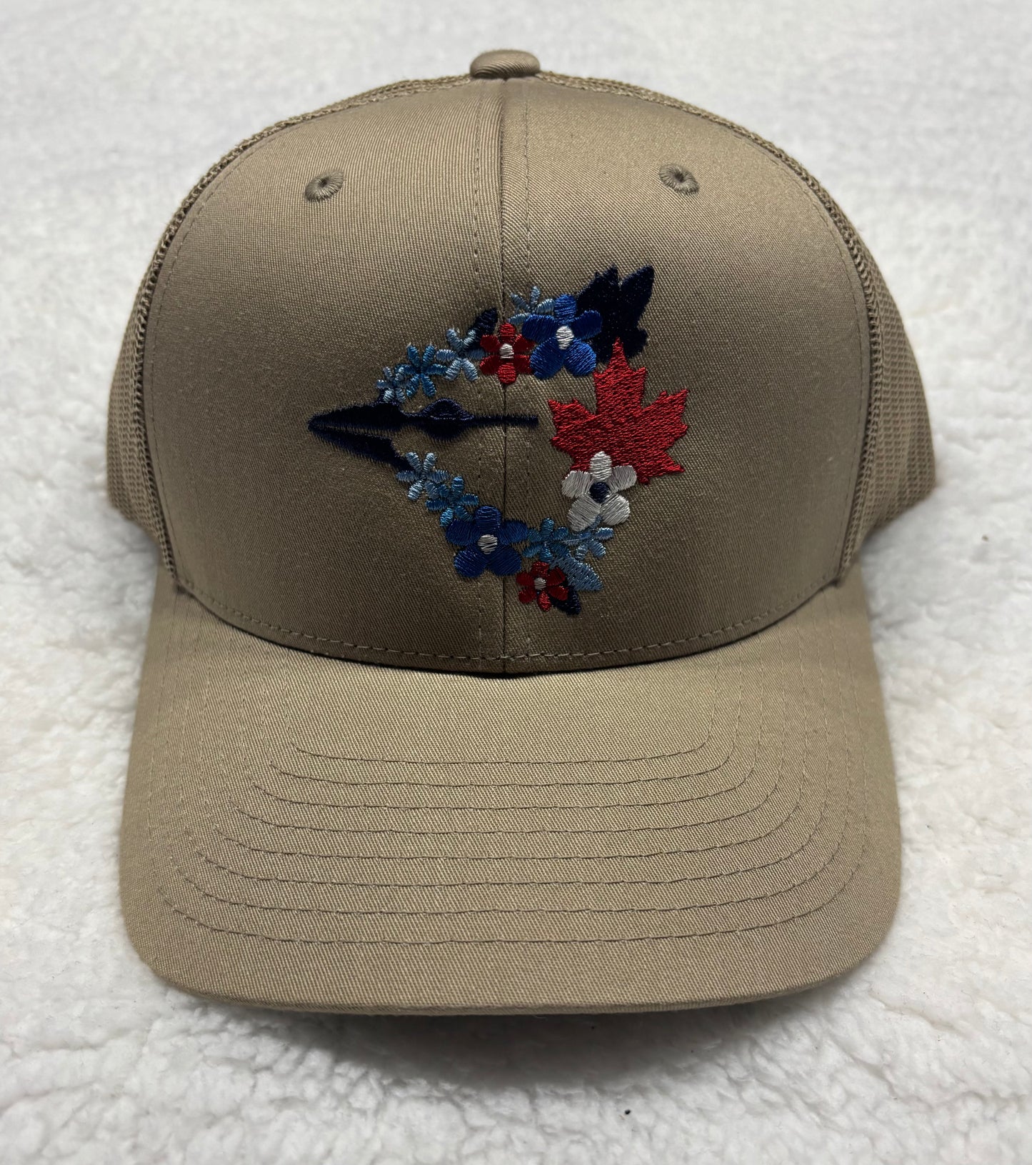 Floral Jay Trucker Hat