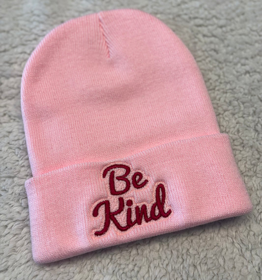 Embroidered Be Kind Toque