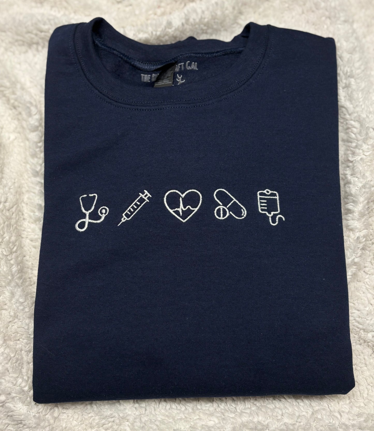 Nurse Icons Crewneck