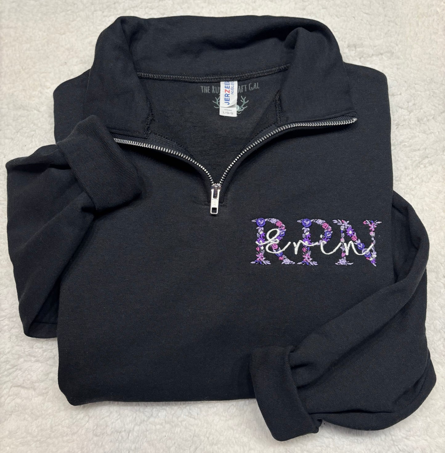 Floral RPN Quarter Zip