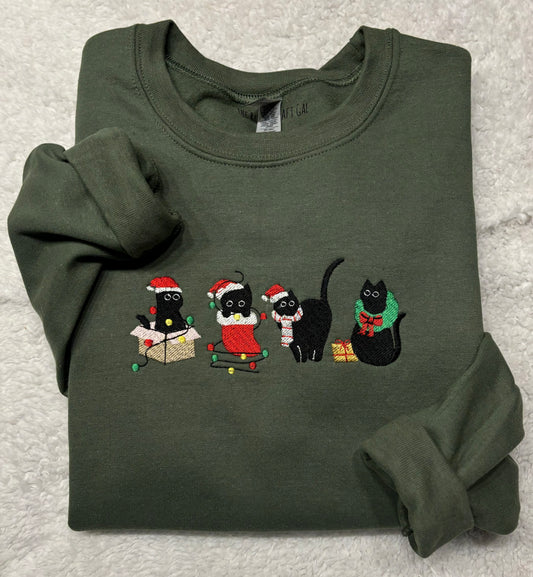 Cat Christmas Crewneck