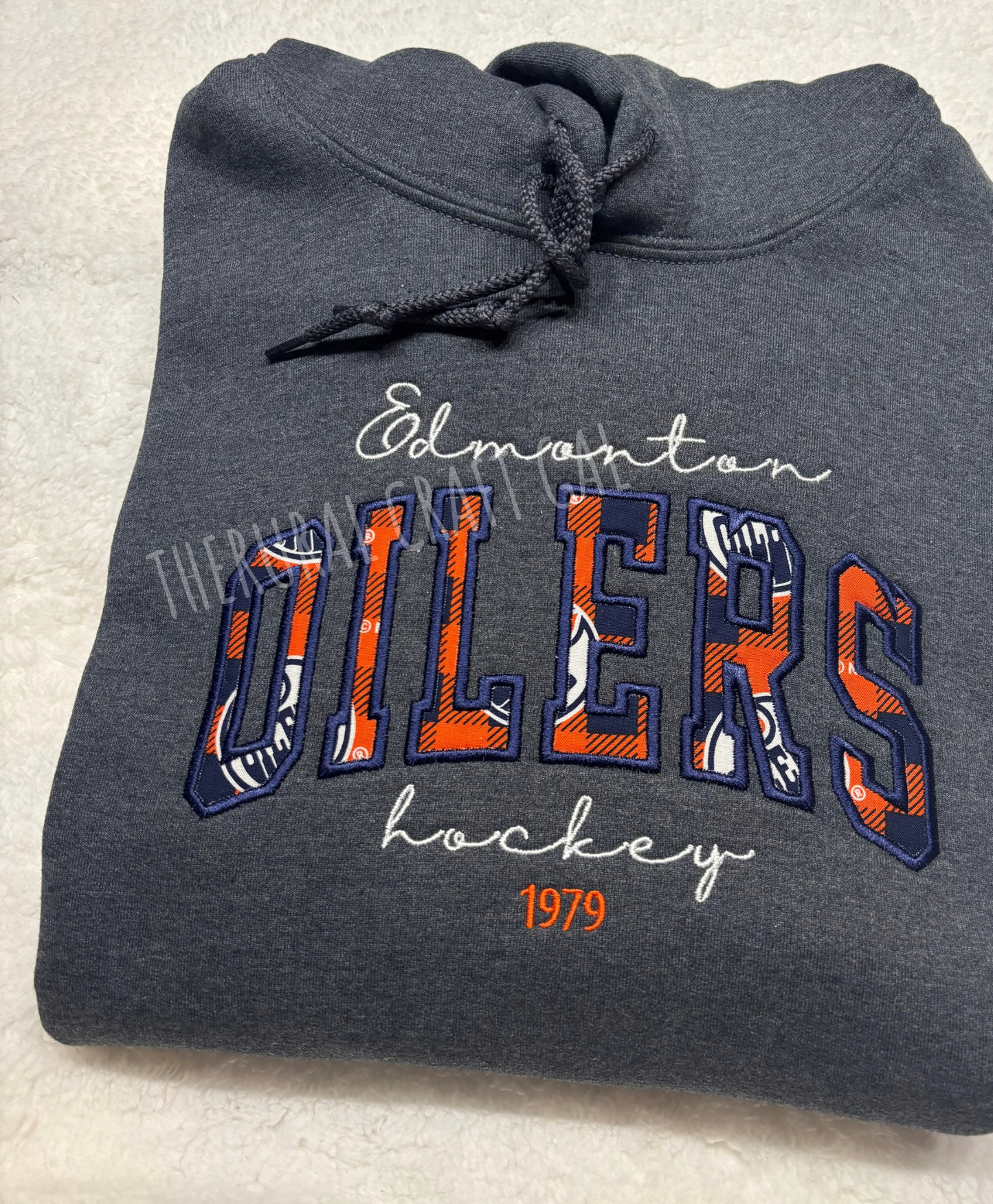 Oilers Appliqué Hoodie
