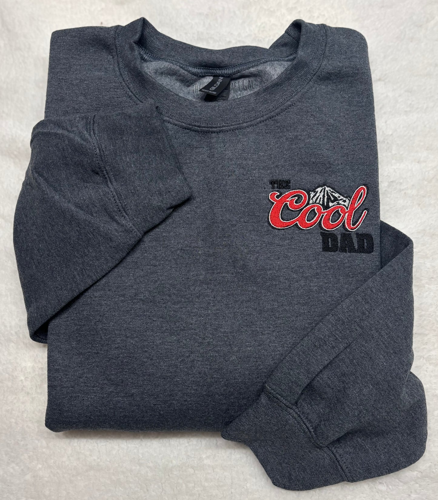 The Cool Dad Embroidered Crewneck/Hoodie