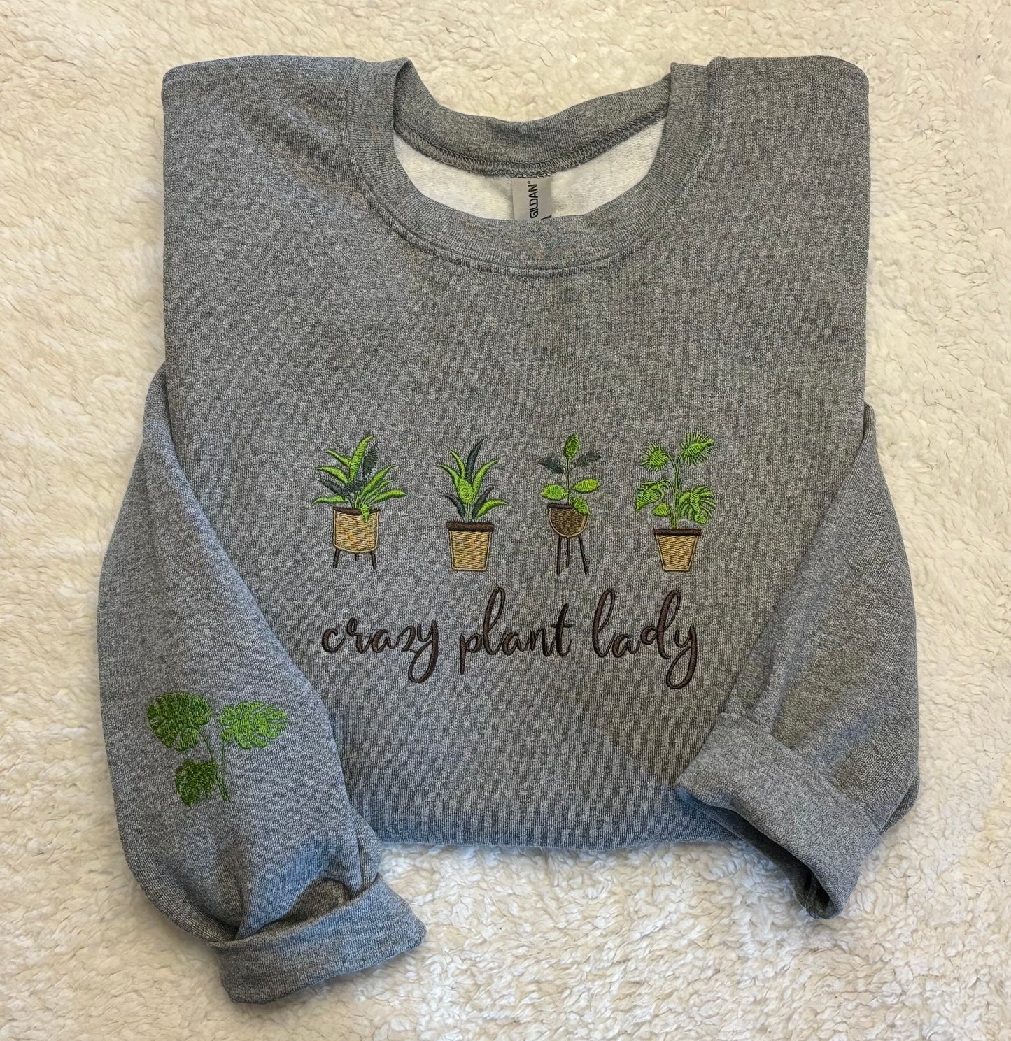Crazy Plant Lady Crewneck