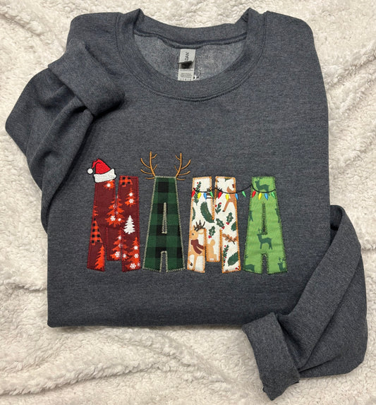 MAMA Appliqué Crewneck
