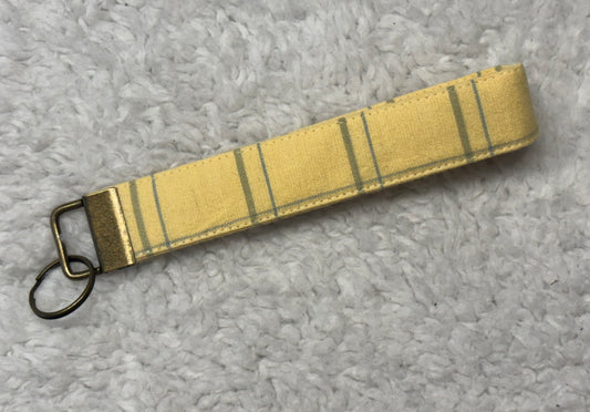 Flannel Key Wristlet