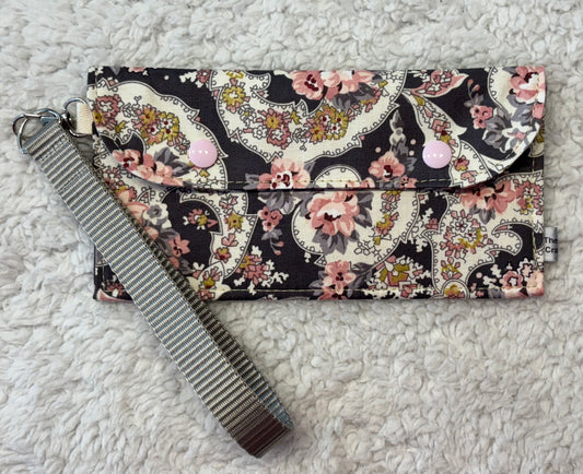 Floral wallet