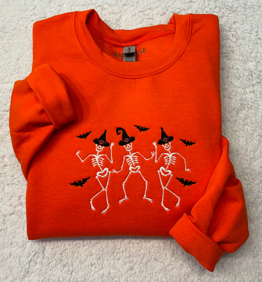 Glow In The Dark Skelton Crewneck