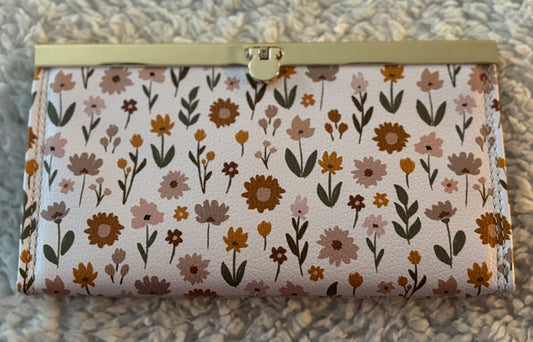 Floral wallet