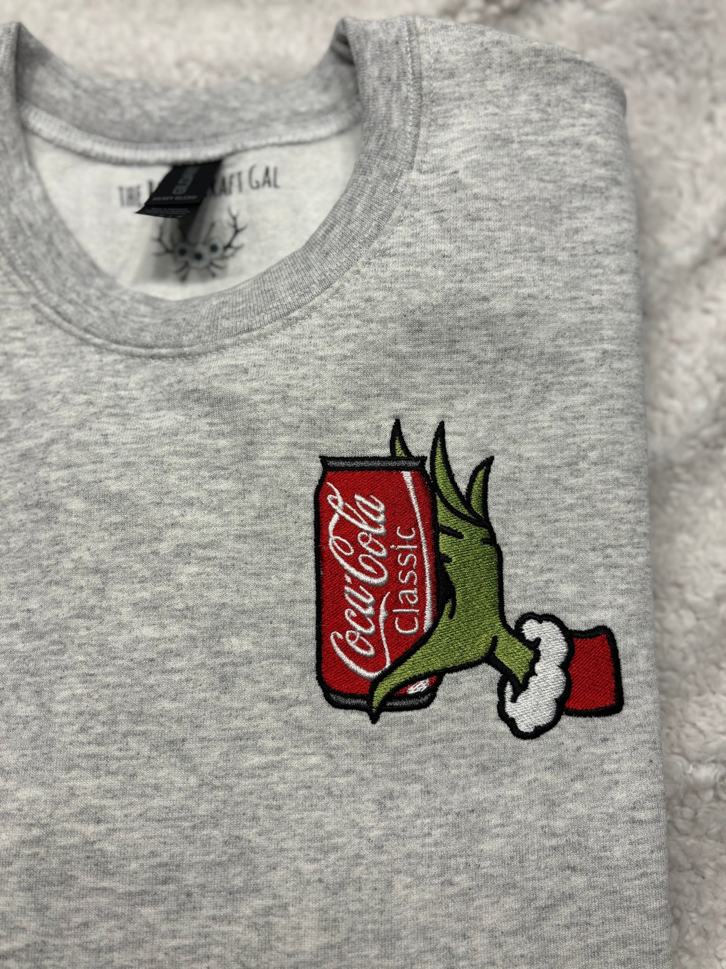 Grinch Coke Crewneck
