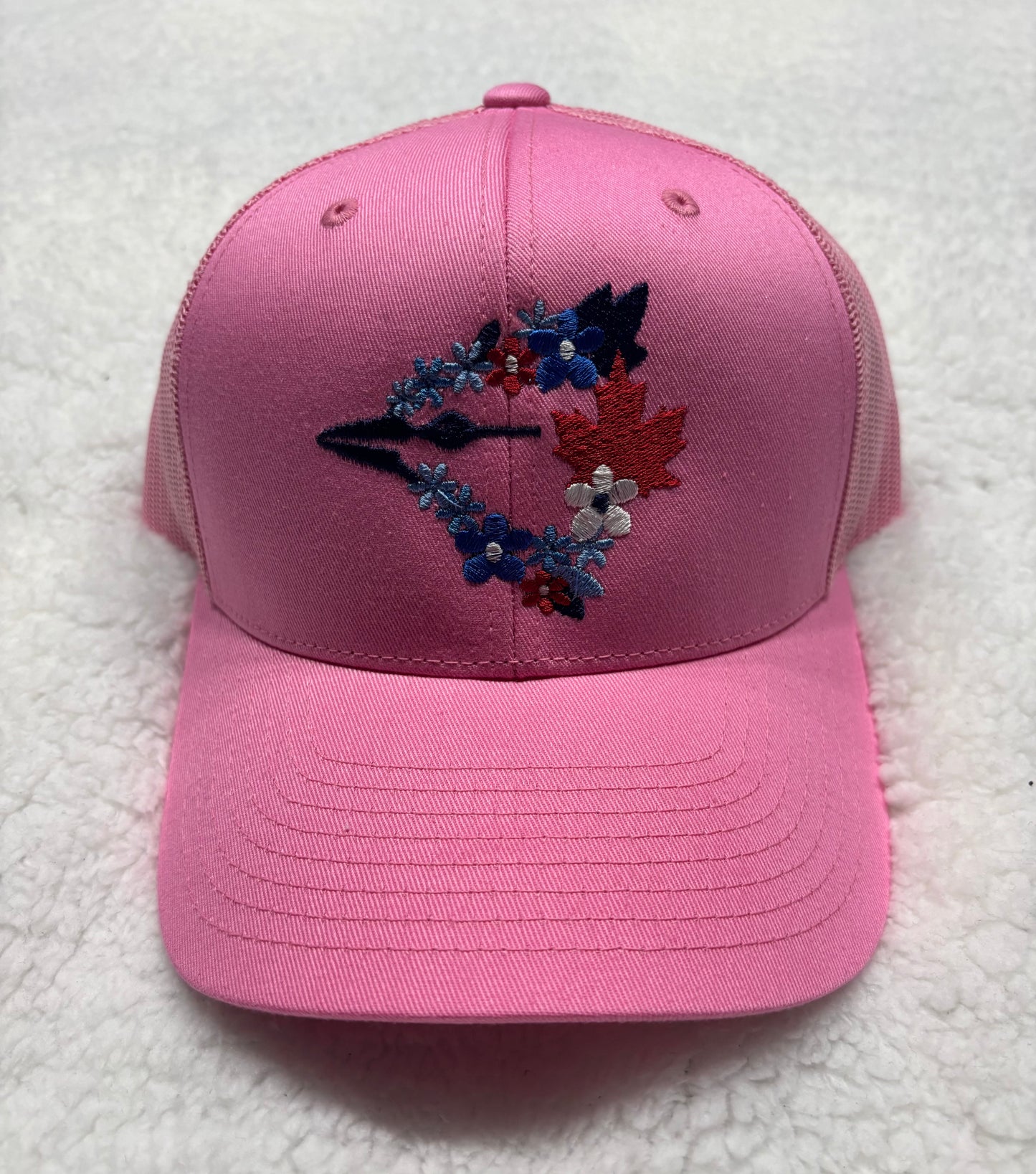 Floral Jay Trucker Hat