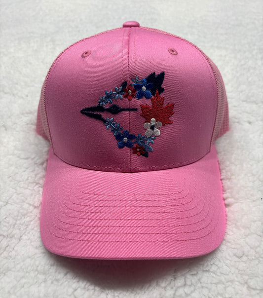 Floral Jay Trucker Hat