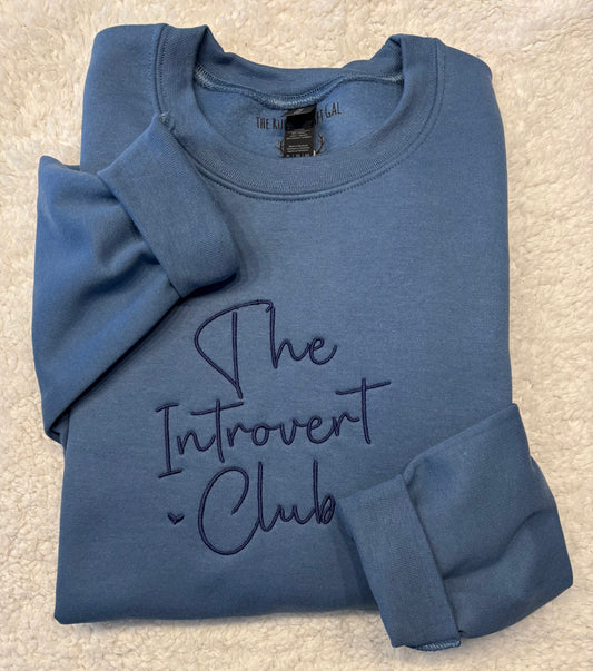 Introvert Club Crewneck