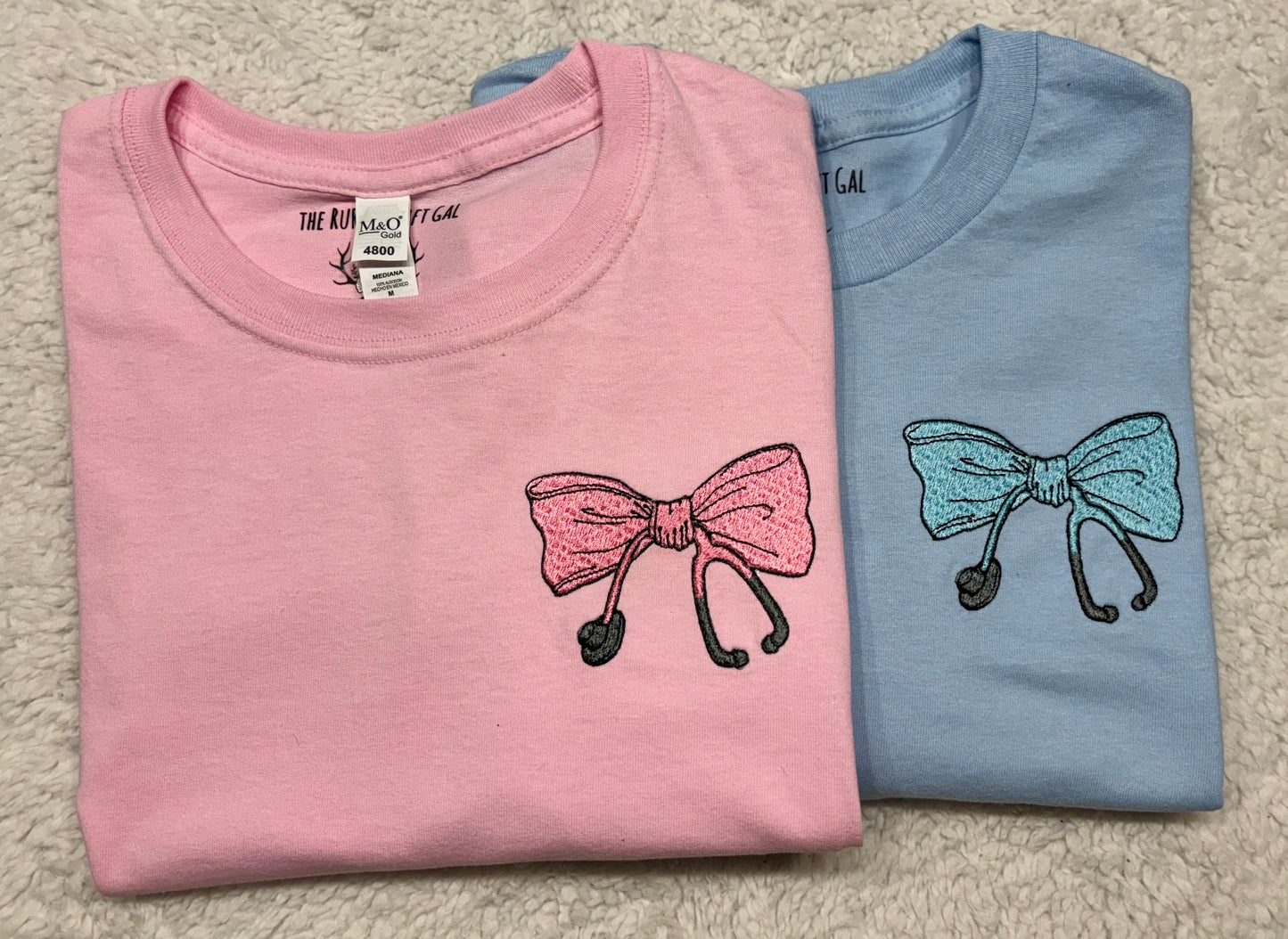 Bow Stethoscope T-Shirt