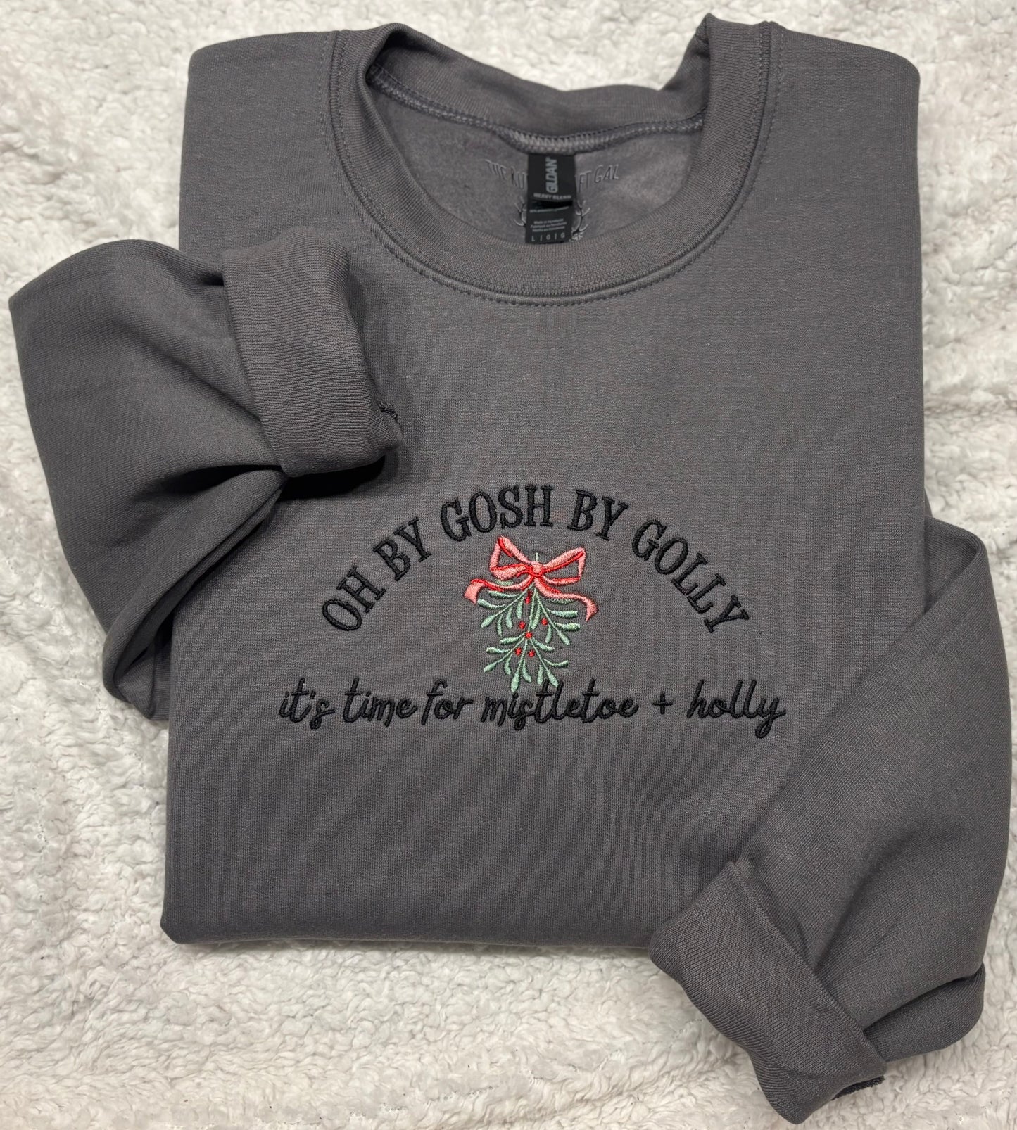 Mistletoe & Holly Crewneck