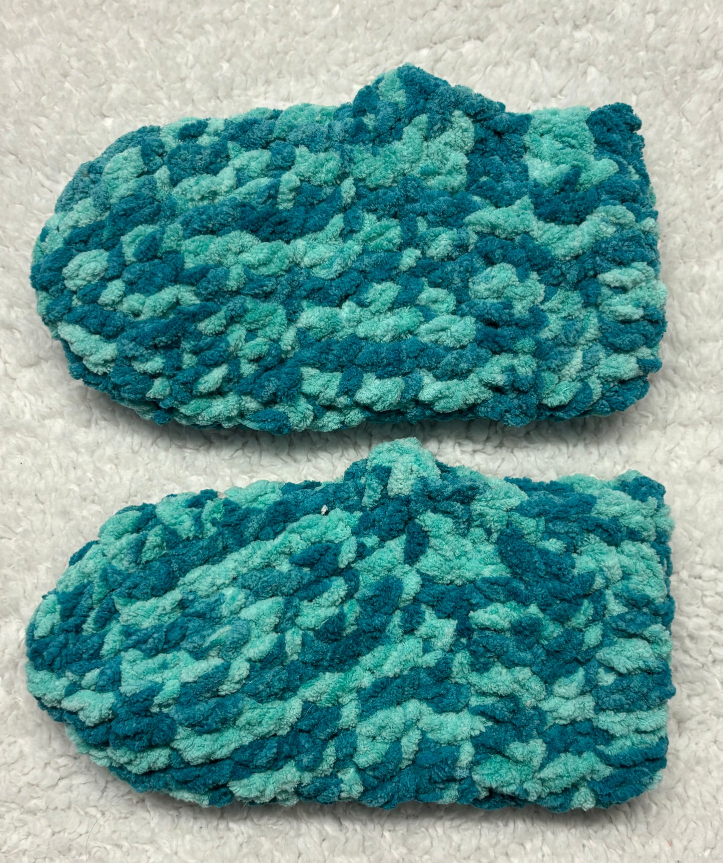 Blue Super Soft Slippers -M