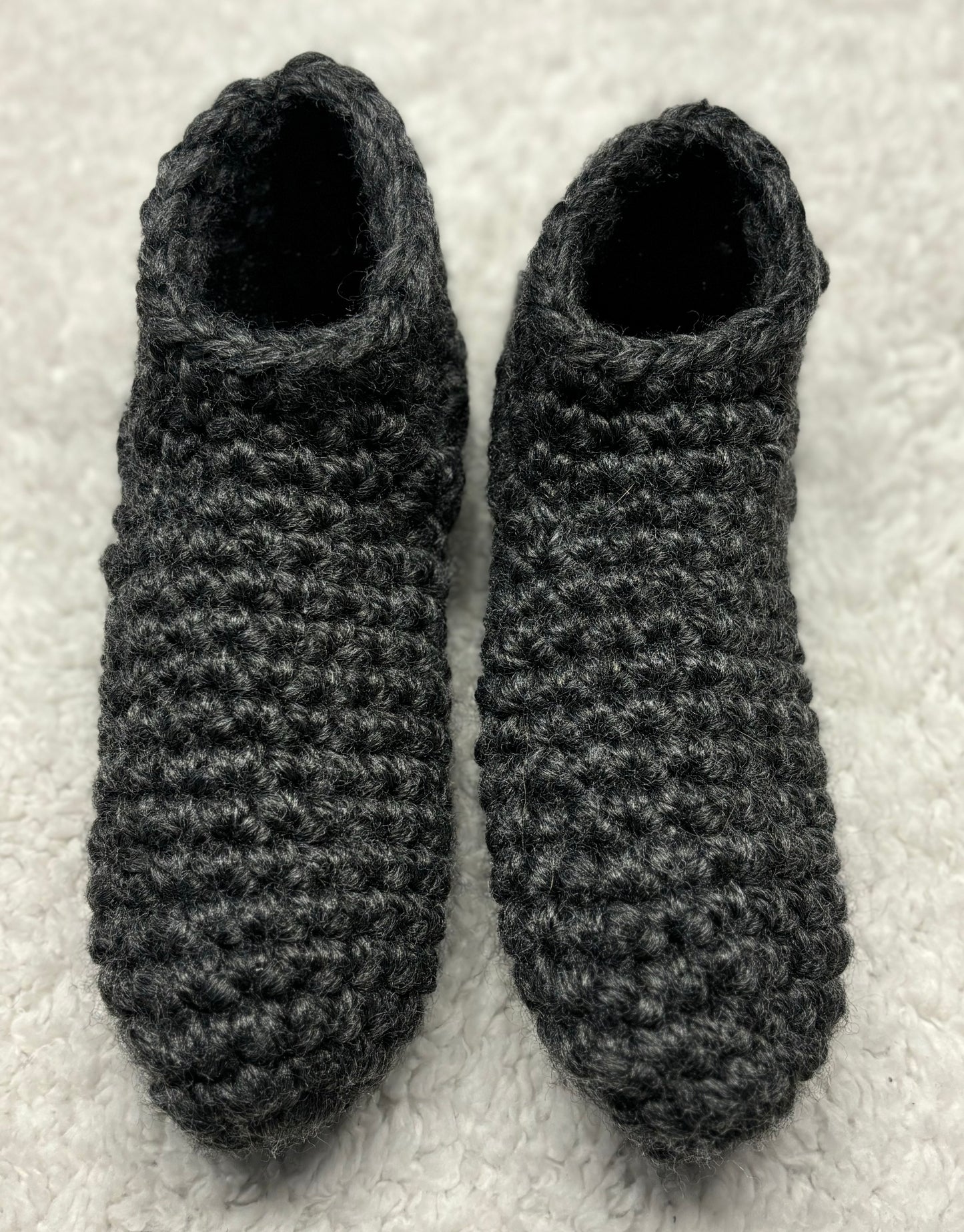 Dark Grey Slippers -S